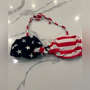 Old Navy Stars and Stripes bikini top M